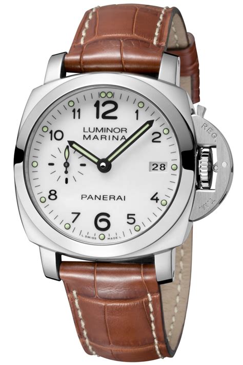 panerai 3 day luminor white|Panerai 1950 3 day automatic.